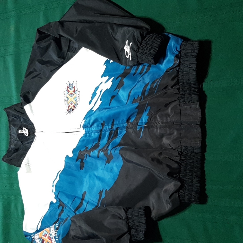 SUPERBOWL XXX 1996 LOGO ATHLETIC NFL TEAM COLLECTION JACKET